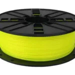 Gembird PLA 3D Printer Filament 1.75mm Fluorescent Yellow 1kg 3DP-PLA1.75-01-FY 1τμχ (Spool)