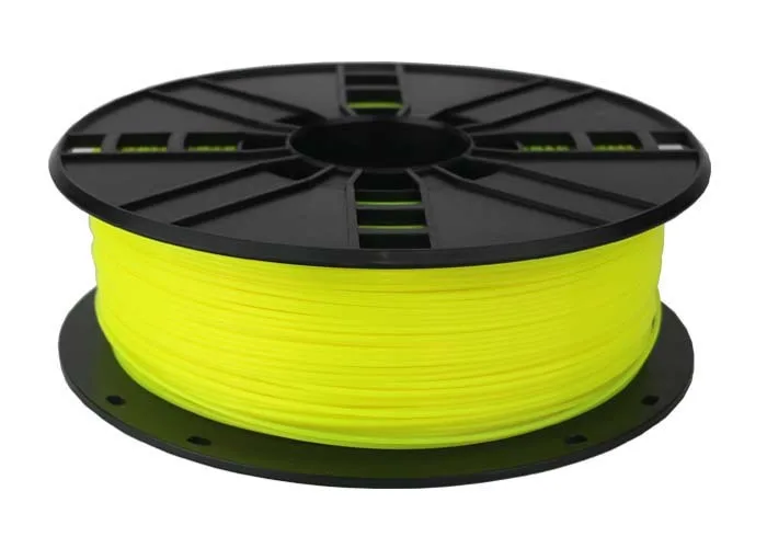 Gembird PLA 3D Printer Filament 1.75mm Fluorescent Yellow 1kg 3DP-PLA1.75-01-FY 1τμχ (Spool) Gembird PLA 3D Printer Filament 1.75mm Fluorescent Yellow 1kg 3DP-PLA1.75-01-FY 1τμχ (Spool) - Image 1