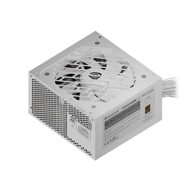 Genesis 750W Λευκό Τροφοδοτικό Υπολογιστή Full Wired 80 Plus Bronze (NGP-2369) Genesis 750W Λευκό Τροφοδοτικό Υπολογιστή Full Wired 80 Plus Bronze (NGP-2369) - Image 1