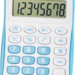Genie 120 Αριθμομηχανή Τσέπης 8 Ψηφίων σε Μπλε Χρώμα 120B