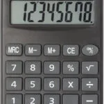 Genie 215P Αριθμομηχανή Τσέπης 8 Ψηφίων σε Γκρι Χρώμα 12630