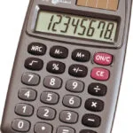 Genie 510 Αριθμομηχανή Τσέπης 8 Ψηφίων σε Ασημί Χρώμα 10274