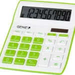 Genie 840 Αριθμομηχανή 10 Ψηφίων σε Πράσινο Χρώμα 840G