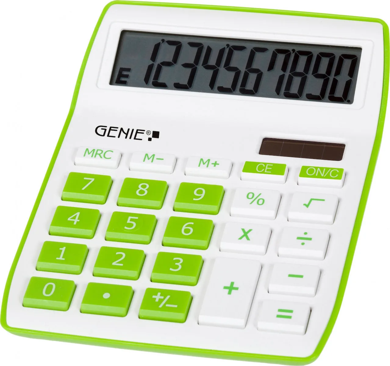 Genie 840 Αριθμομηχανή 10 Ψηφίων σε Πράσινο Χρώμα 840G Genie 840 Αριθμομηχανή 10 Ψηφίων σε Πράσινο Χρώμα 840G - Image 1
