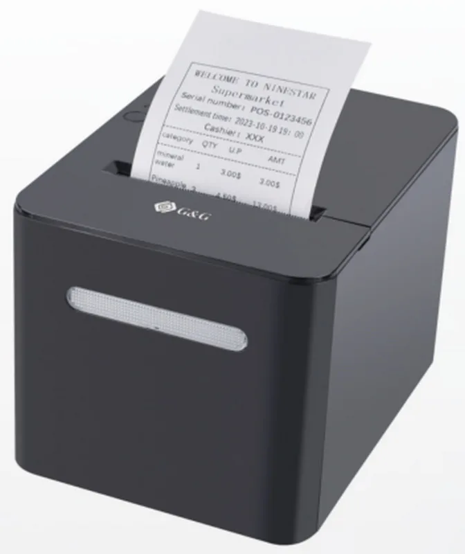 G&G Θερμικός Εκτυπωτής Αποδείξεων Wi-Fi / Ethernet / USB / Bluetooth GG-TD80 G&G Θερμικός Εκτυπωτής Αποδείξεων Wi-Fi / Ethernet / USB / Bluetooth GG-TD80 - Image 1
