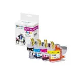 G&G Πακέτο Συμβατών Μελανιών Εκτυπωτή InkJet Brother LC421XLVAL 500 Σελίδων 5.6ml Μαύρο 1τμχ