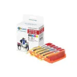 G&G Πακέτο Συμβατών Μελανιών Εκτυπωτή InkJet Canon PGI-580, CLI-581 Πολλαπλό (Color) 1τμχ