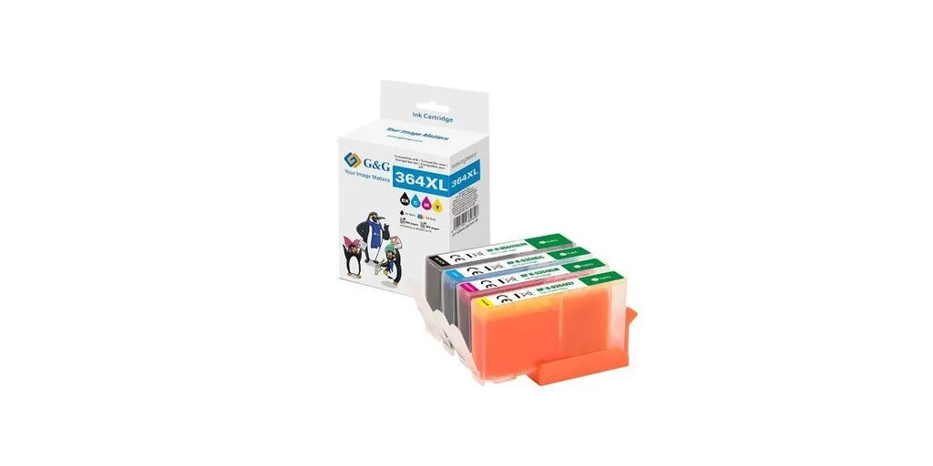 G&G Πακέτο Συμβατών Μελανιών Εκτυπωτή InkJet HP 364XL/N9J74AE 550 Σελίδων 21ml Μαύρο 1τμχ G&G Πακέτο Συμβατών Μελανιών Εκτυπωτή InkJet HP 364XL/N9J74AE 550 Σελίδων 21ml Μαύρο 1τμχ - Image 1