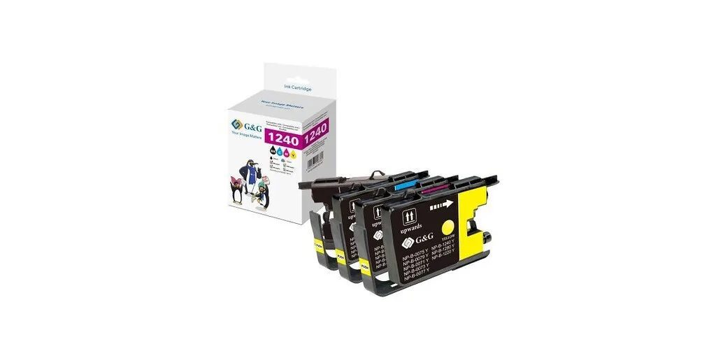 G&G Συμβατό Μελάνι Εκτυπωτή InkJet Brother LC-1240 600 Σελίδων Πολλαπλό (Color) 1τμχ G&G Συμβατό Μελάνι Εκτυπωτή InkJet Brother LC-1240 600 Σελίδων Πολλαπλό (Color) 1τμχ - Image 1