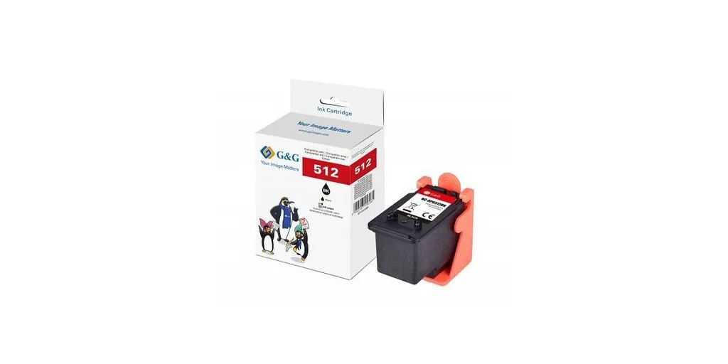 G&G Συμβατό Μελάνι Εκτυπωτή InkJet Canon PG-512 401 Σελίδων Μαύρο 1τμχ G&G Συμβατό Μελάνι Εκτυπωτή InkJet Canon PG-512 401 Σελίδων Μαύρο 1τμχ - Image 1
