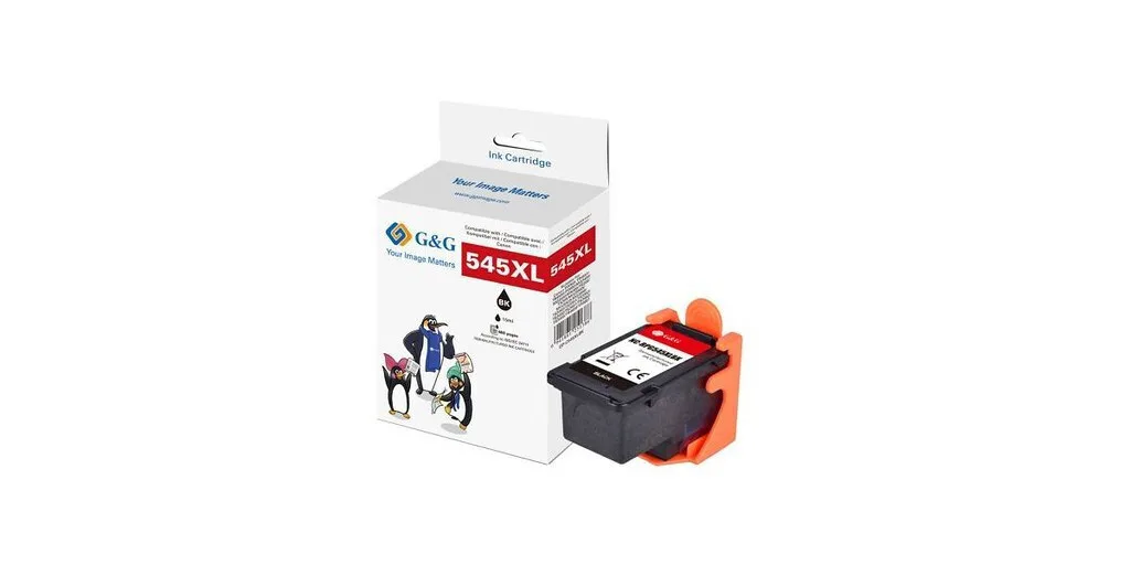 G&G Συμβατό Μελάνι Εκτυπωτή InkJet Canon PG-545XL / 8286B001 400 Σελίδων 15ml Μαύρο 1τμχ G&G Συμβατό Μελάνι Εκτυπωτή InkJet Canon PG-545XL / 8286B001 400 Σελίδων 15ml Μαύρο 1τμχ - Image 1