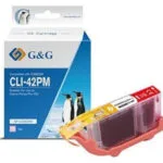 G&G Συμβατό Μελάνι Εκτυπωτή InkJet CLI-42PM Ματζέντα 1τμχ NP-C-0042PM