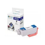 G&G Συμβατό Μελάνι Εκτυπωτή InkJet Epson 26XL/T2621/C13T26214012 500 Σελίδων 8.7ml Μαύρο 1τμχ