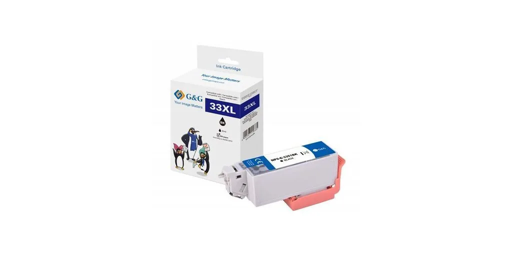 G&G Συμβατό Μελάνι Εκτυπωτή InkJet Epson 33XL/ T3351 650 Σελίδων 12.2ml Πολλαπλό (Color) 1τμχ G&G Συμβατό Μελάνι Εκτυπωτή InkJet Epson 33XL/ T3351 650 Σελίδων 12.2ml Πολλαπλό (Color) 1τμχ - Image 1