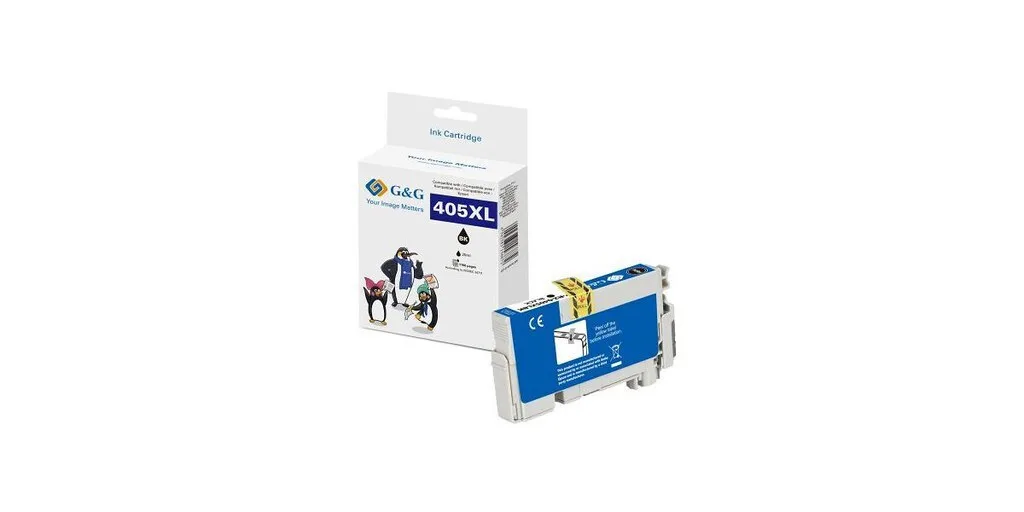 G&G Συμβατό Μελάνι Εκτυπωτή InkJet Epson 405XL Μαύρο 1τμχ G&G Συμβατό Μελάνι Εκτυπωτή InkJet Epson 405XL Μαύρο 1τμχ - Image 1