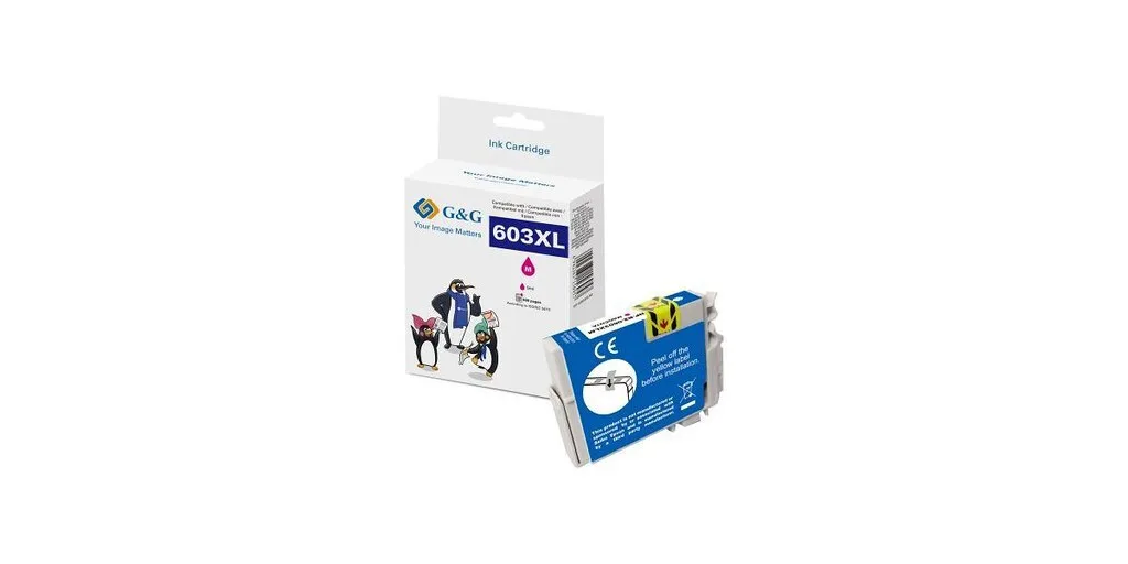G&G Συμβατό Μελάνι Εκτυπωτή InkJet Epson 603XL 350 Σελίδων 4ml Ματζέντα 1τμχ G&G Συμβατό Μελάνι Εκτυπωτή InkJet Epson 603XL 350 Σελίδων 4ml Ματζέντα 1τμχ - Image 1