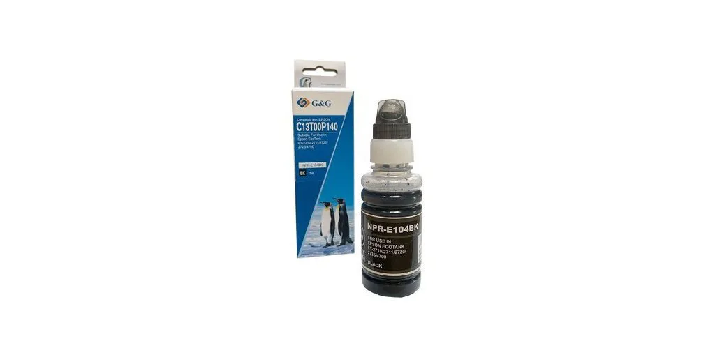 G&G Συμβατό Μελάνι Εκτυπωτή InkJet Epson C13T00P140 65ml Μαύρο 1τμχ G&G Συμβατό Μελάνι Εκτυπωτή InkJet Epson C13T00P140 65ml Μαύρο 1τμχ - Image 1