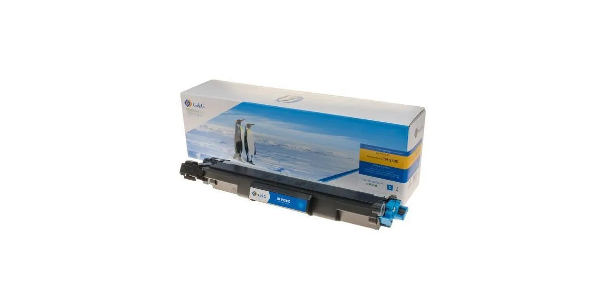 G&G Συμβατό Toner για Laser Εκτυπωτή Brother Brother Tn-243c 1000 Σελίδων Κυανό 16016 G&G Συμβατό Toner για Laser Εκτυπωτή Brother Brother Tn-243c 1000 Σελίδων Κυανό 16016 - Image 1