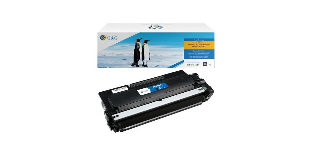 G&G Συμβατό Toner για Laser Εκτυπωτή Brother TN-2320 2600 Σελίδων Μαύρο High Yield G&G Συμβατό Toner για Laser Εκτυπωτή Brother TN-2320 2600 Σελίδων Μαύρο High Yield - Image 1