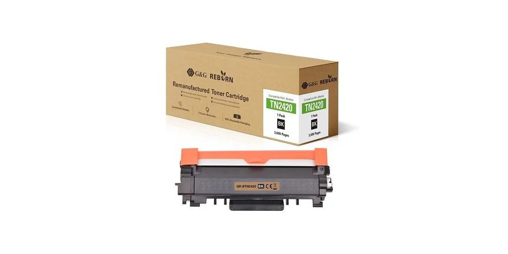 G&G Συμβατό Toner για Laser Εκτυπωτή Brother TN-2420 Μαύρο με Chip G&G Συμβατό Toner για Laser Εκτυπωτή Brother TN-2420 Μαύρο με Chip - Image 1