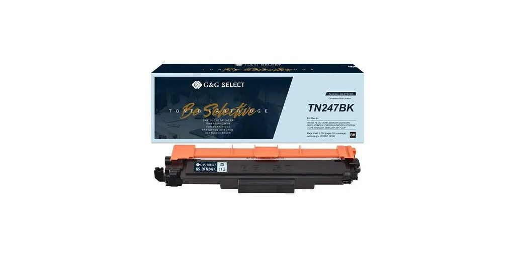 G&G Συμβατό Toner για Laser Εκτυπωτή Brother TN-247BK Μαύρο με Chip / High Yield G&G Συμβατό Toner για Laser Εκτυπωτή Brother TN-247BK Μαύρο με Chip / High Yield - Image 1