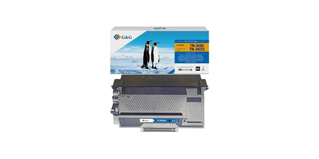 G&G Συμβατό Toner για Laser Εκτυπωτή Brother TN-3430 Μαύρο G&G Συμβατό Toner για Laser Εκτυπωτή Brother TN-3430 Μαύρο - Image 1