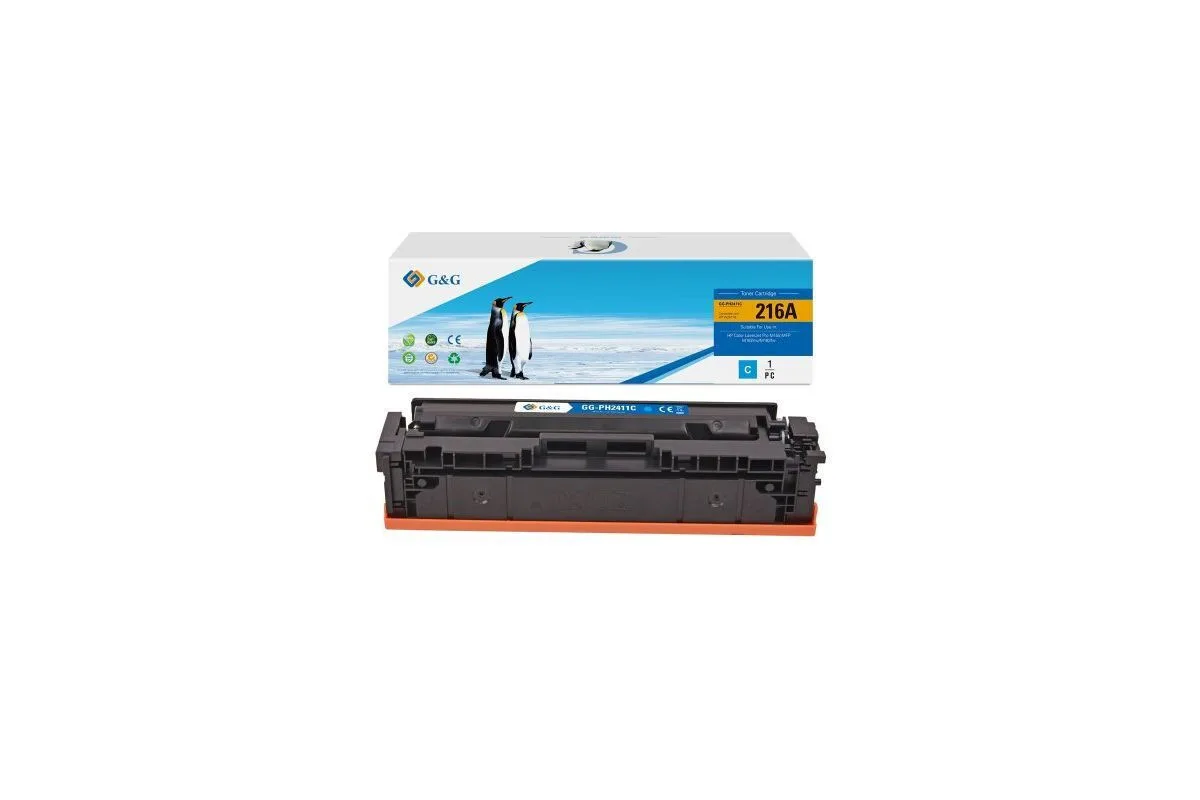 G&G Συμβατό Toner για Laser Εκτυπωτή HP 850 Σελίδων Κυανό 21441 G&G Συμβατό Toner για Laser Εκτυπωτή HP 850 Σελίδων Κυανό 21441 - Image 1