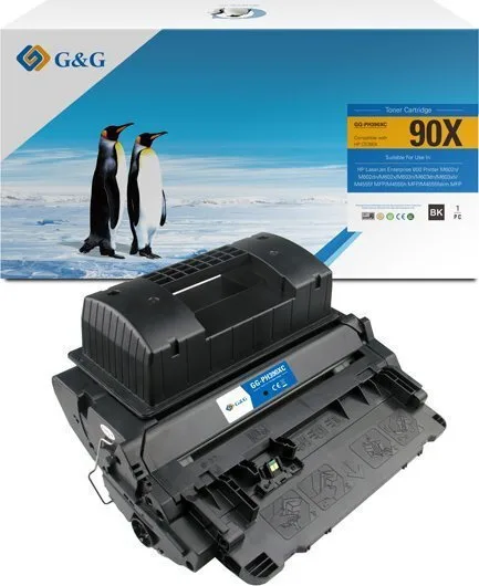 G&G Συμβατό Toner για Laser Εκτυπωτή HP 90X Μαύρο NT-PH390XCW G&G Συμβατό Toner για Laser Εκτυπωτή HP 90X Μαύρο NT-PH390XCW - Image 1