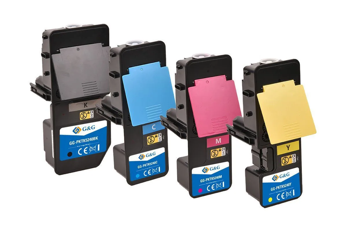 G&G Συμβατό Toner για Laser Εκτυπωτή Kyocera Tk-5240k/c/m/y Πολύχρωμο 20891 G&G Συμβατό Toner για Laser Εκτυπωτή Kyocera Tk-5240k/c/m/y Πολύχρωμο 20891 - Image 1