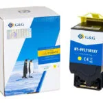 G&G Συμβατό Toner για Laser Εκτυπωτή Lexmark 71b2hy0 Κίτρινο 17058