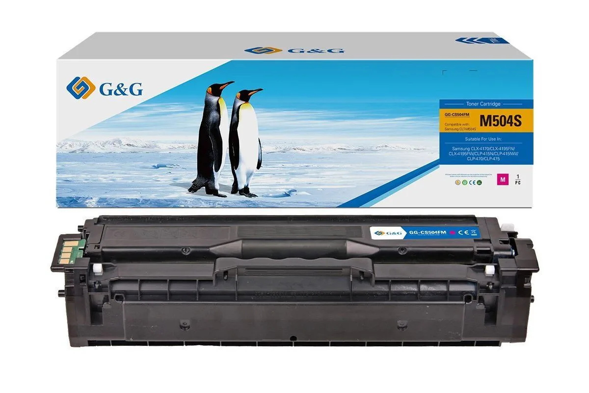 G&G Συμβατό Toner για Laser Εκτυπωτή Samsung Ματζέντα 14457 G&G Συμβατό Toner για Laser Εκτυπωτή Samsung Ματζέντα 14457 - Image 1