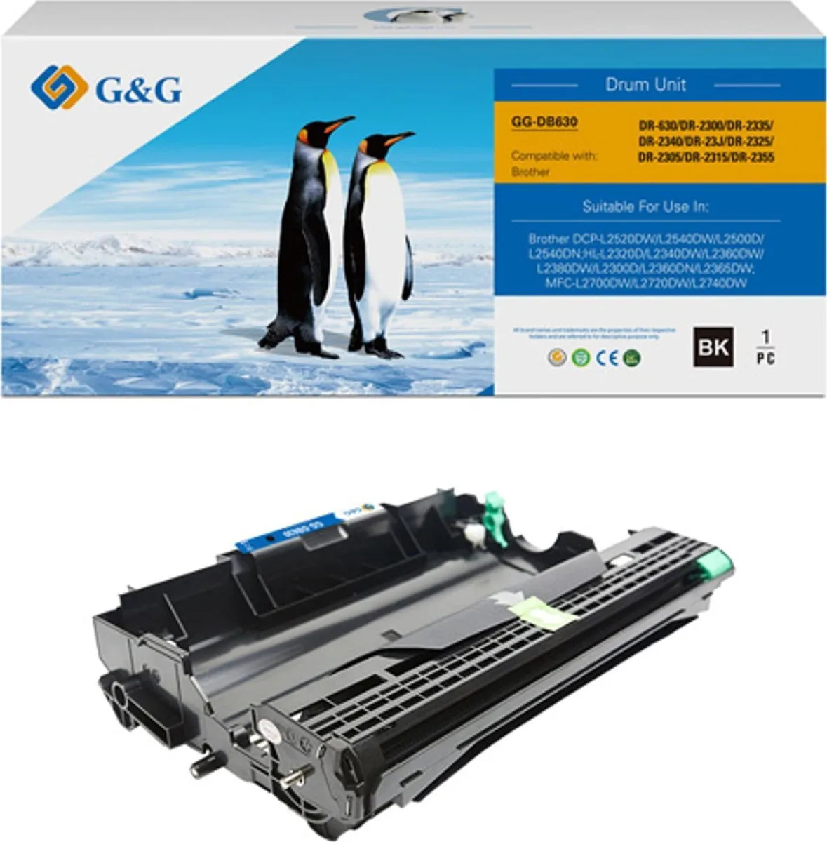 G&g Compatible Beben Dr2300 Black 12000s G&g Compatible Beben Dr2300 Black 12000s - Image 1