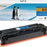 G&g Compatible Toner Cartridge Hp Cf540x Nt-ph203xbk Hp 203x Black 3200s High Capacity