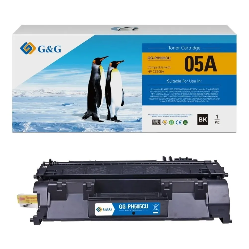 G&g Hp Ce505a/cf280a Canon 719 2.3k Black Gg-ph505cu G&g Hp Ce505a/cf280a Canon 719 2.3k Black Gg-ph505cu - Image 1