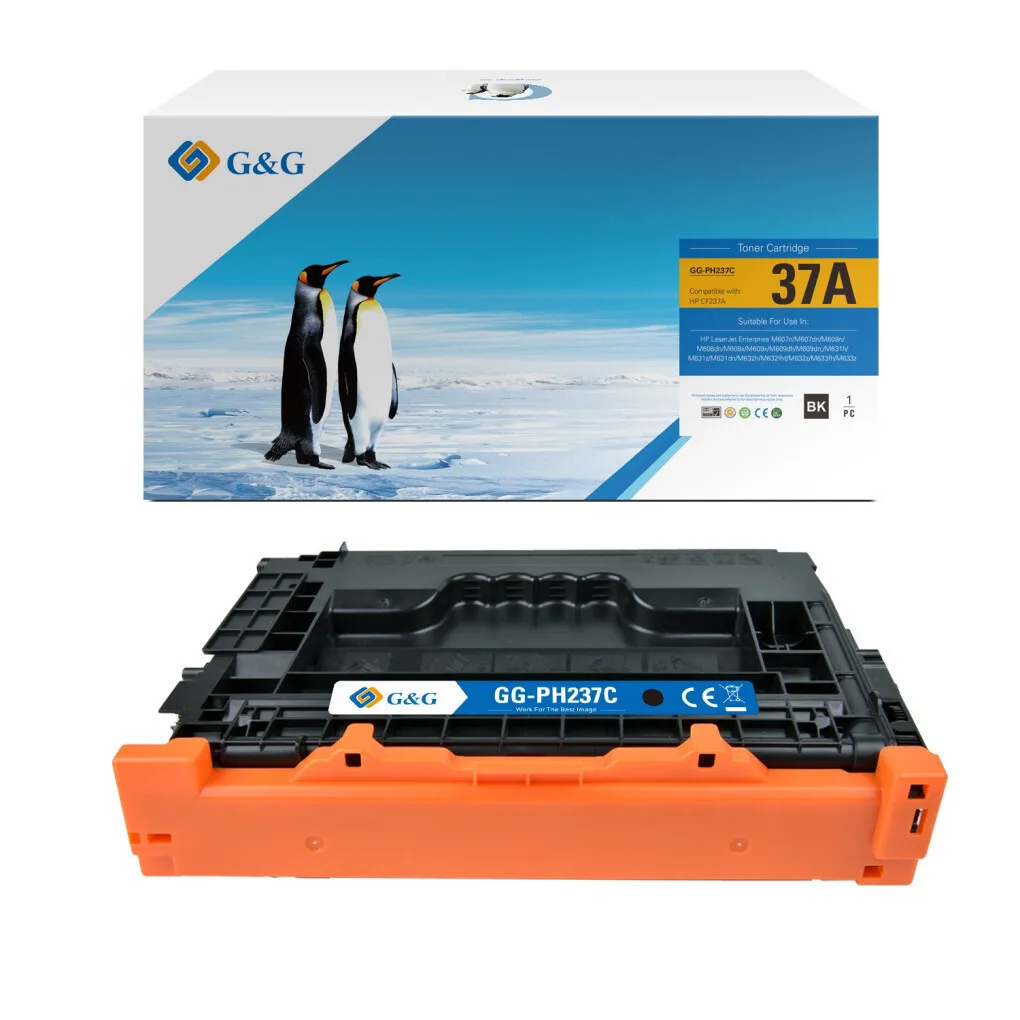 G&g Premium Toner 11k Hp 37a Black Cf237a Hp237a G&g Premium Toner 11k Hp 37a Black Cf237a Hp237a - Image 1