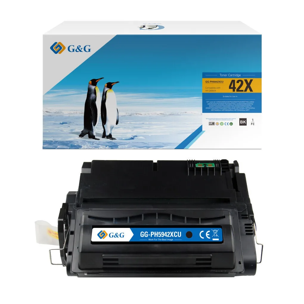 G&g Premium Toner 20k Hp 42x Black Q5942x Hp42x G&g Premium Toner 20k Hp 42x Black Q5942x Hp42x - Image 1