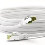 Goobay S/FTP Cat.8.1 Καλώδιο Δικτύου Ethernet 2m Λευκό 61105
