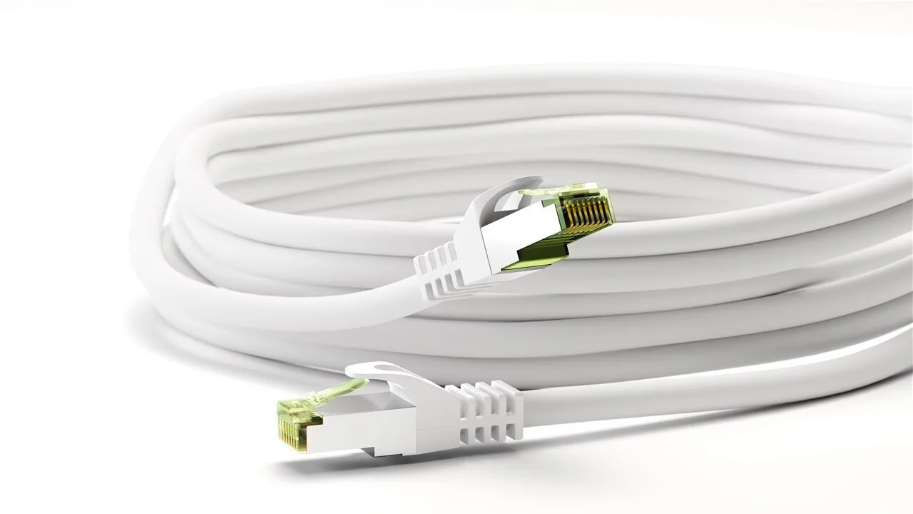 Goobay S/FTP Cat.8.1 Καλώδιο Δικτύου Ethernet 2m Λευκό 61105 Goobay S/FTP Cat.8.1 Καλώδιο Δικτύου Ethernet 2m Λευκό 61105 - Image 1