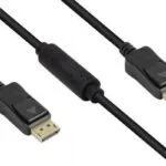Good Connections Cable DisplayPort male - DisplayPort male 15m Μαύρο (4810-150G)