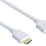 Good Connections Cable HDMI male - HDMI male 1m Λευκό