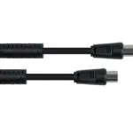 Good Connections Καλώδιο Κεραίας Coax male - Coax female Μαύρο 50m (S-PAK50S) 1τμχ