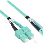 Good Connections Καλώδιο Οπτικής Ίνας LC-SC 10m Τιρκουάζ LW-810LS3