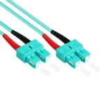 Good Connections Καλώδιο Οπτικής Ίνας SC-SC 15m Τιρκουάζ LW-815SC3