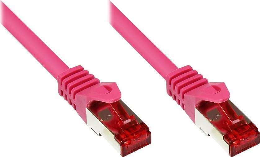 Good Connections S/FTP Cat.6 (Gigabit) Καλώδιο Δικτύου Ethernet 10m Μωβ 8060-100M Good Connections S/FTP Cat.6 (Gigabit) Καλώδιο Δικτύου Ethernet 10m Μωβ 8060-100M - Image 1