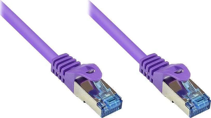 Good Connections S/FTP Cat.6a (Gigabit) Καλώδιο Δικτύου Ethernet 3m Μωβ Good Connections S/FTP Cat.6a (Gigabit) Καλώδιο Δικτύου Ethernet 3m Μωβ - Image 1