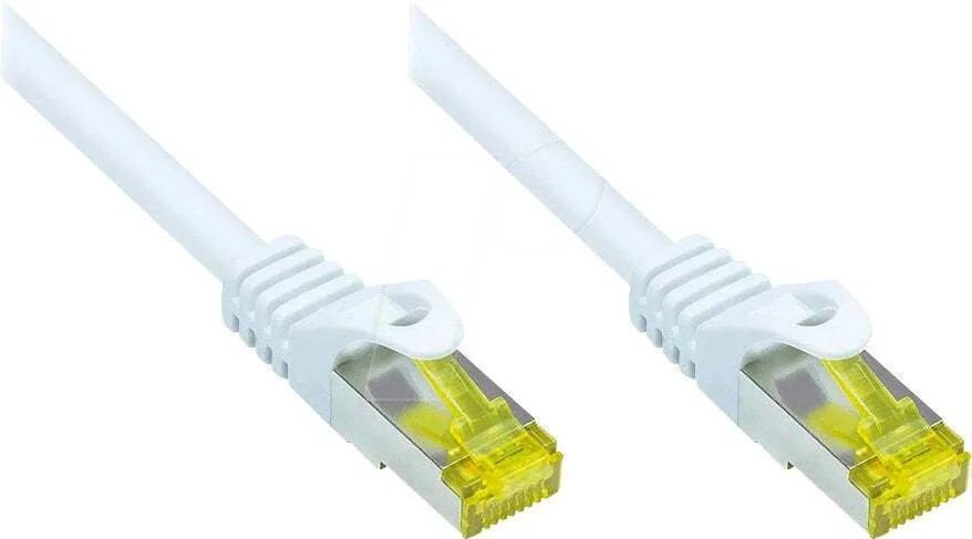 Good Connections S/FTP Cat.7 (10Gbps) Καλώδιο Δικτύου Ethernet 50m Λευκό Good Connections S/FTP Cat.7 (10Gbps) Καλώδιο Δικτύου Ethernet 50m Λευκό - Image 1