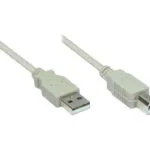 Good Connections USB 2.0 Cable USB-A male - Γκρι 1m 2510-1OF