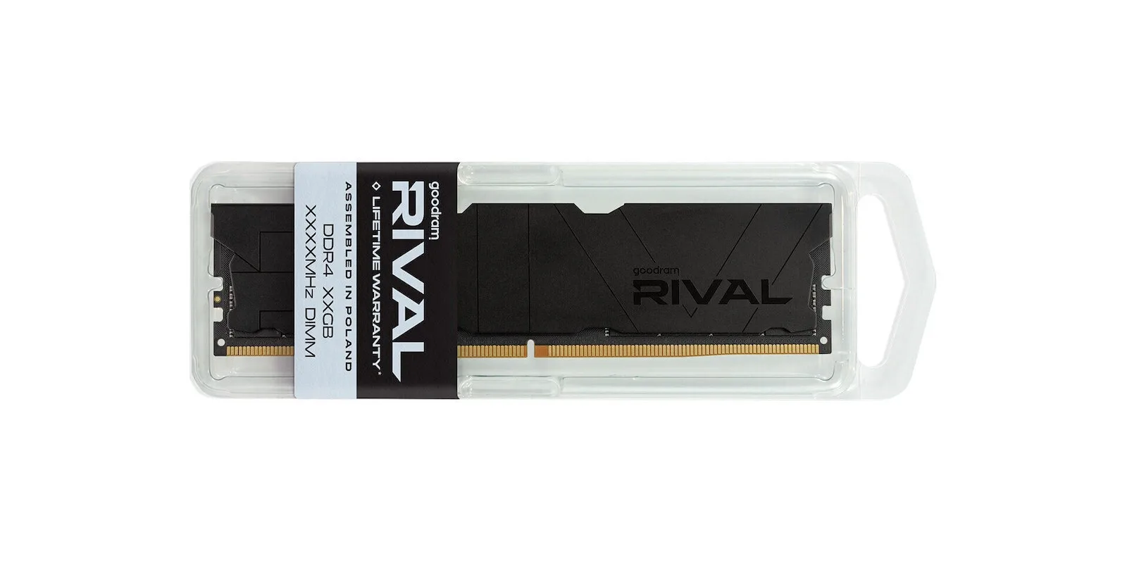 GoodRAM Rival Deep DDR4 16GB RAM με 2x8GB Modules και Ταχύτητα 3600 για Desktop GoodRAM Rival Deep DDR4 16GB RAM με 2x8GB Modules και Ταχύτητα 3600 για Desktop - Image 1