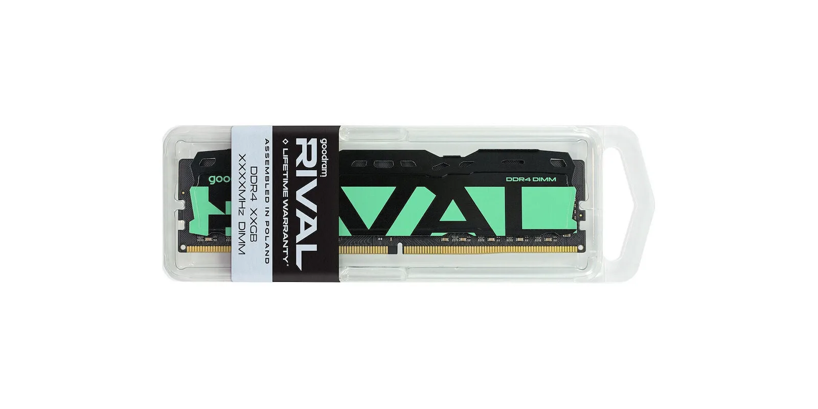 GoodRAM RIVAL Radiant Green DDR4 με Module 1x8GB και Ταχύτητα 3200 για Desktop GoodRAM RIVAL Radiant Green DDR4 με Module 1x8GB και Ταχύτητα 3200 για Desktop - Image 1
