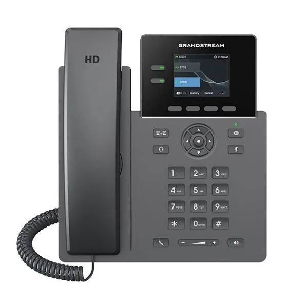 Grandstream GRP2610 Ενσύρματο Τηλέφωνο IP 2 γραμμών Μαύρο Grandstream GRP2610 Ενσύρματο Τηλέφωνο IP 2 γραμμών Μαύρο - Image 1
